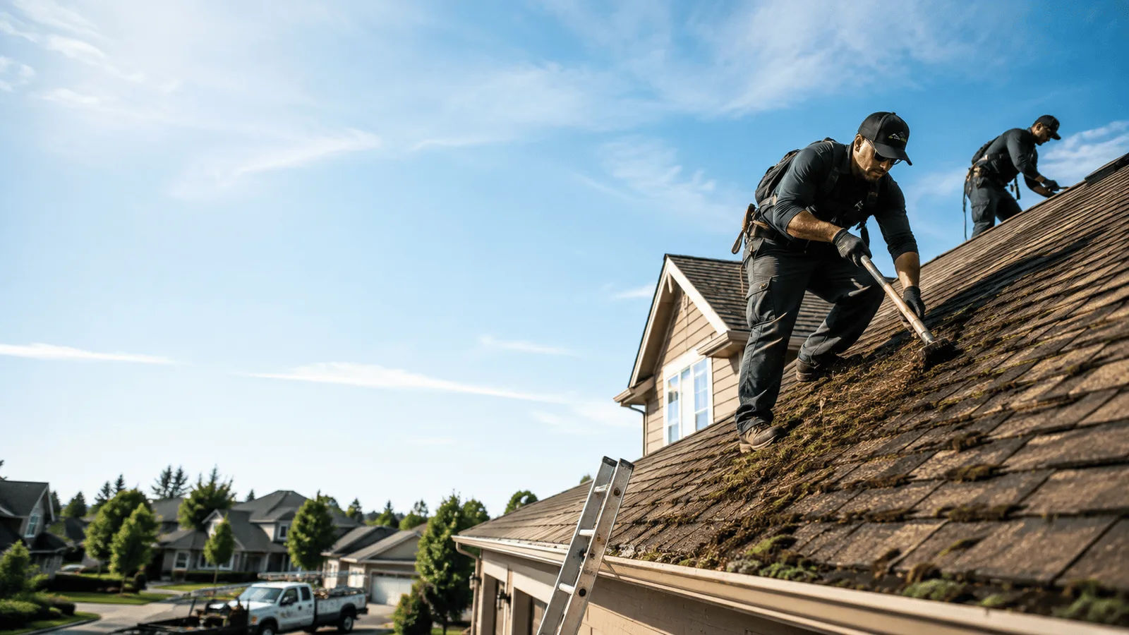 Roof Moss Removal in Harford, PA near me